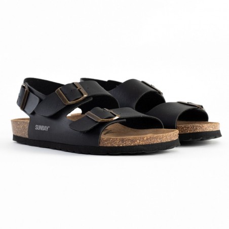 Sandales Vetiver Multibrides Noir