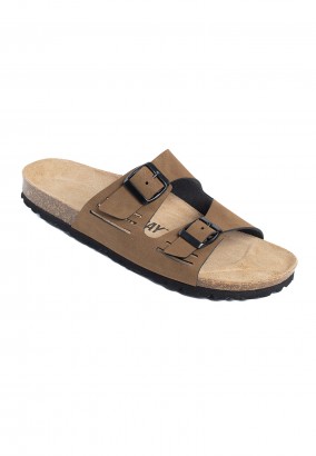 Sandales Misol 2 Brides Marron