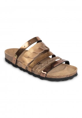 Sandales Cristina Multibrides Bronze