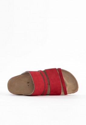 Sandales Guapa Multibrides Rouge