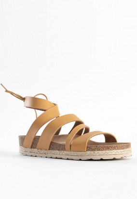 Sandales Cuarto Multibrides Camel