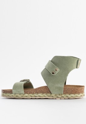 Sandales Dooly Multibrides Vert