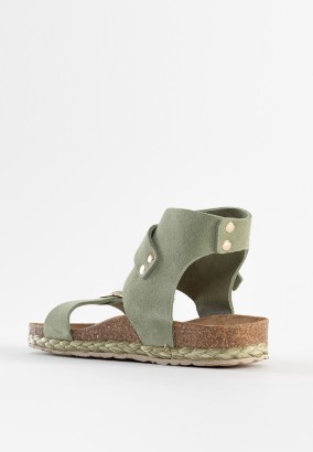 Sandales Dooly Multibrides Vert