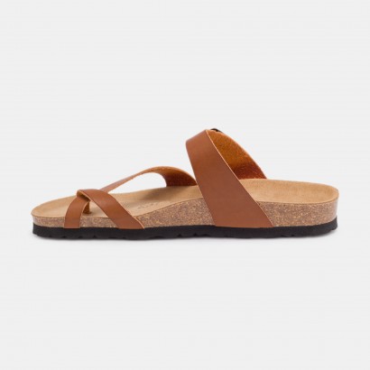 Sandales Tulipe Multibrides Camel