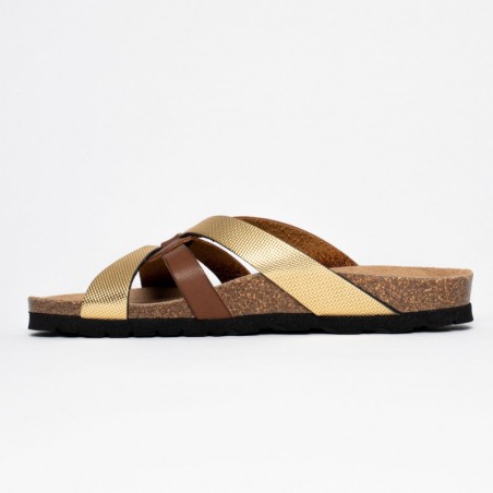 Sandales Albury Multibrides Leopard