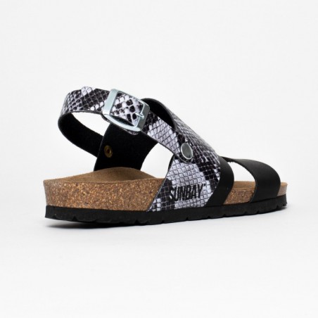 Sandales Portland Multibrides Noir